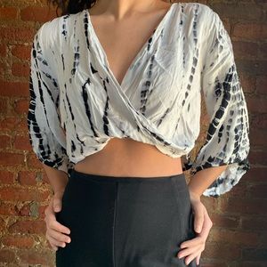 Tie dye crop top